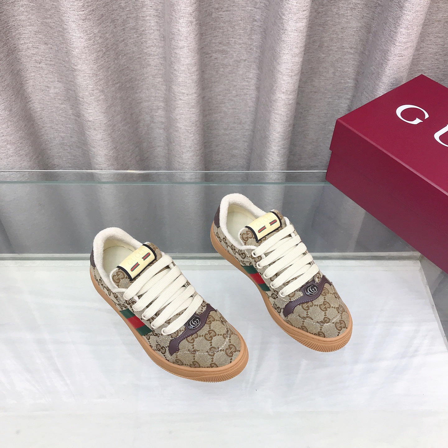 Gucci Men's Screener Sneaker - Image 5