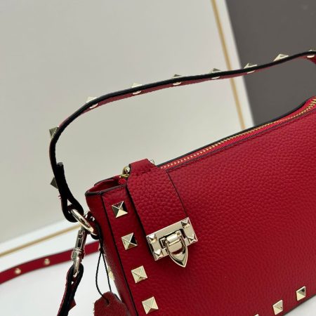 Valentino Garavani Rockstud Shoulder Bag Women Red - Image 6