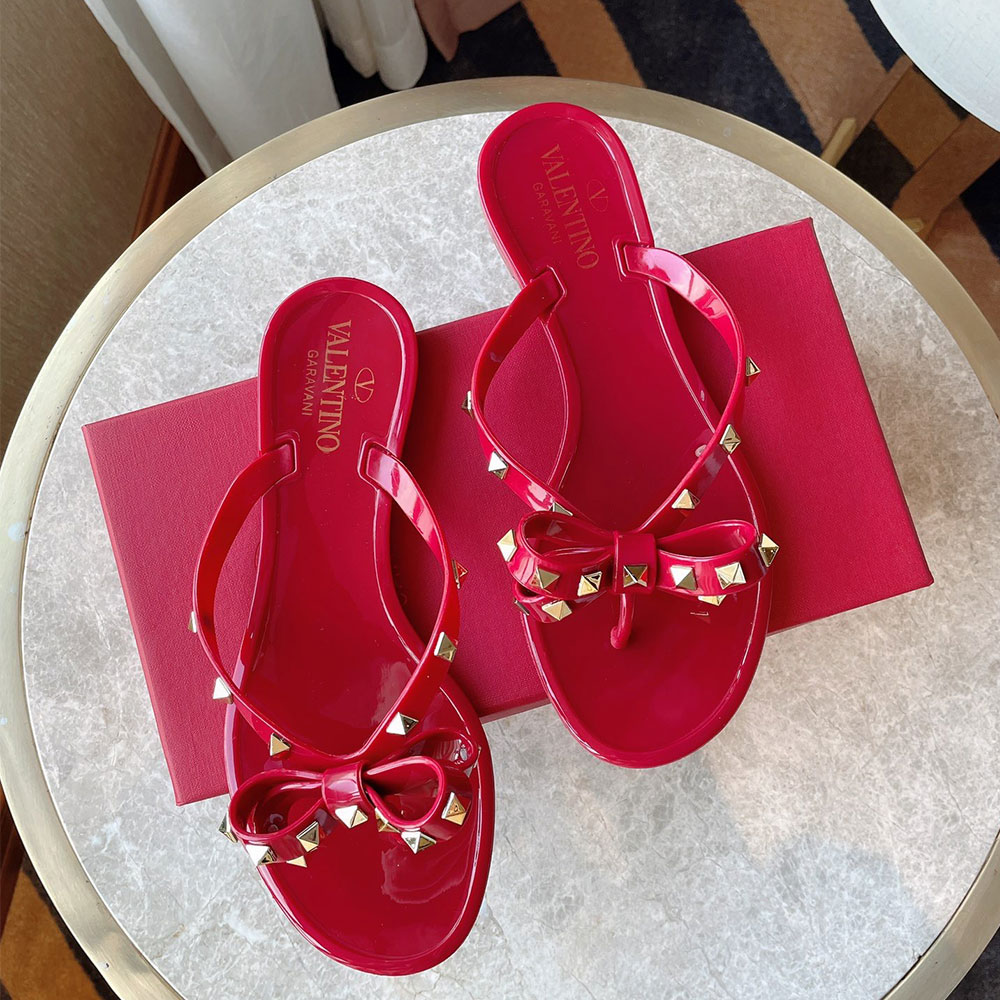Valentino Rockstud Casual Flip flops Slide Sandal - Image 4
