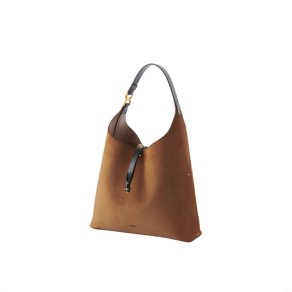 Chloe Marcie Suede Leather Bag - Image 2
