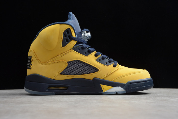Air Jordan 5 Retro SP Michigan CQ9541-704 - Image 8