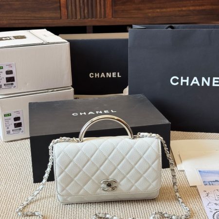 Chanel CC 25P Wallet Woc Handle Bag - Image 3