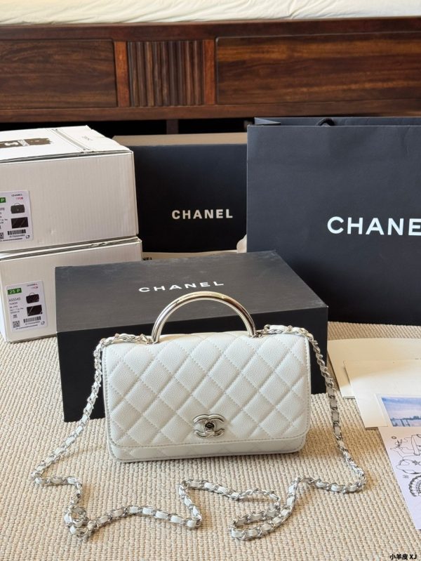 Chanel CC 25P Wallet Woc Handle Bag