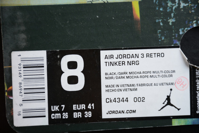 Air Jordan 3 Animal Instinct 2.0 CV3583-003 - Image 12