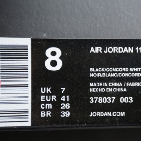 AIR JORDAN 11 RETRO "SPACE JAM 2016 RELEASE" mens 378037-003 - Image 8