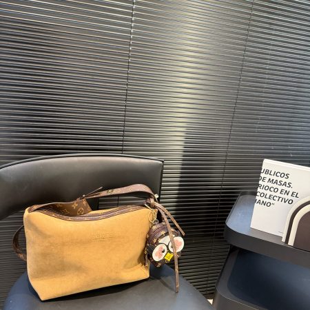 LV Suede Hobo Bag - Image 2