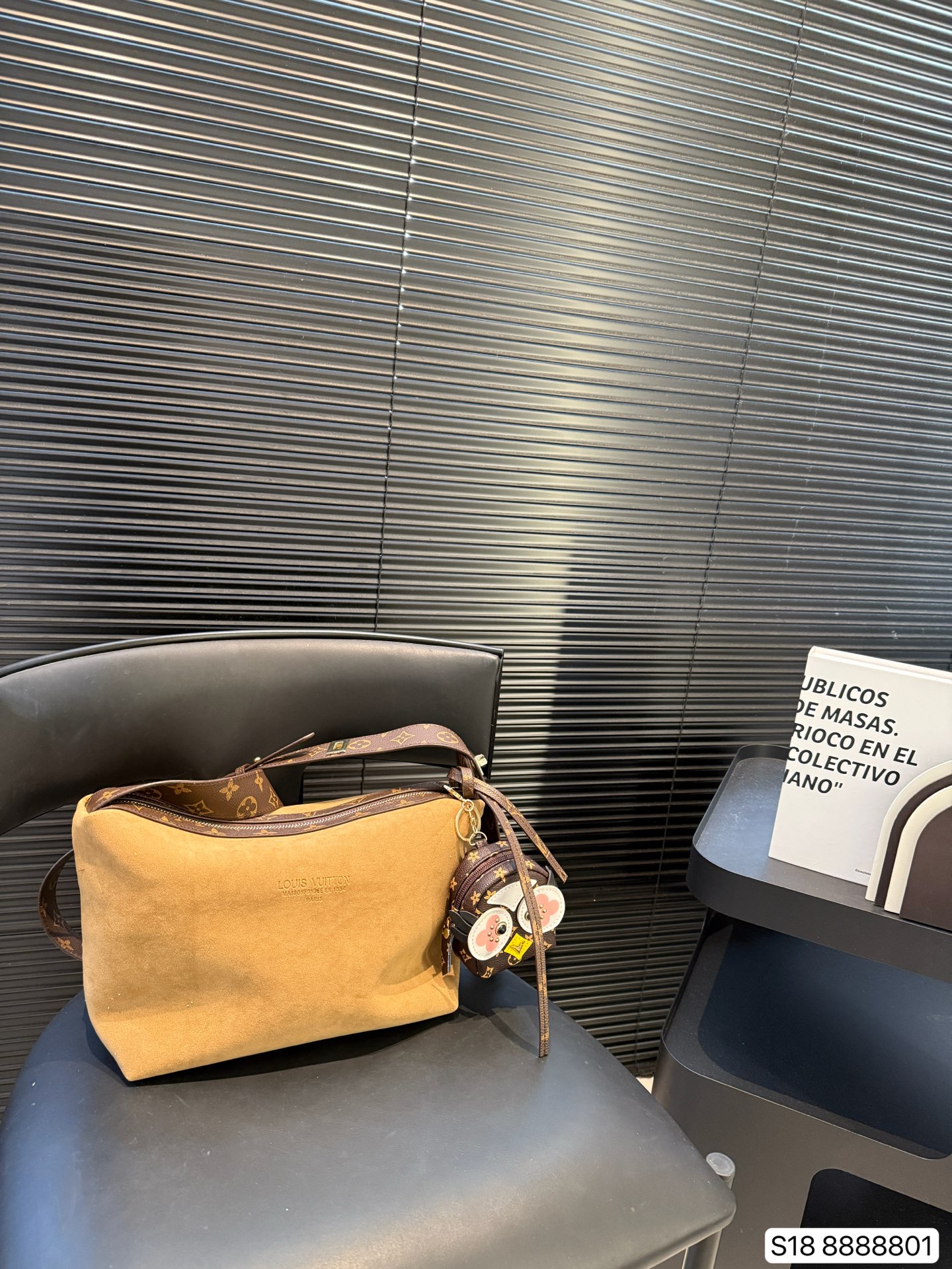 LV Suede Hobo Bag - Image 2