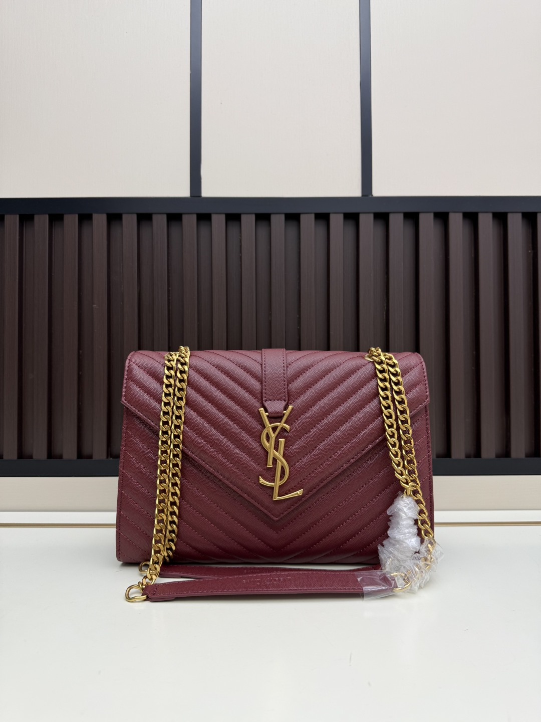 YSL Caviar Black Quilted Handbag - Image 5
