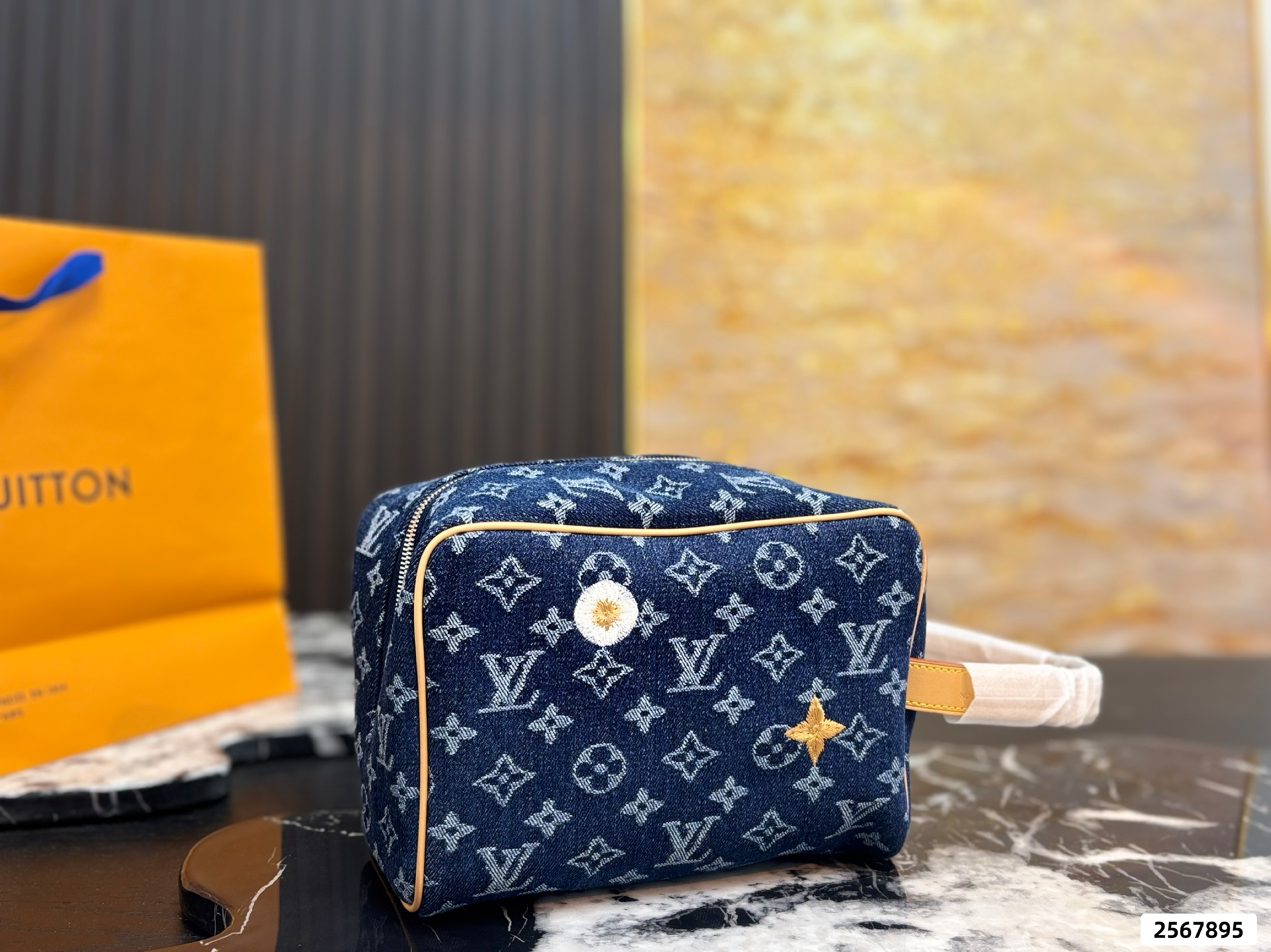LV Cosmetic Bag - Image 1