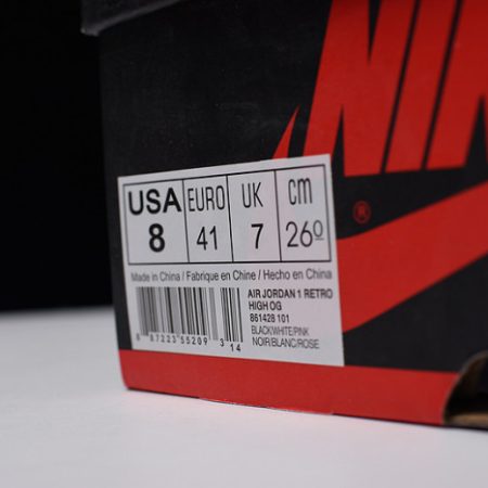 Air Jordan 1 Retro High Og Nrg Rust Pink 861428-101 - Image 12