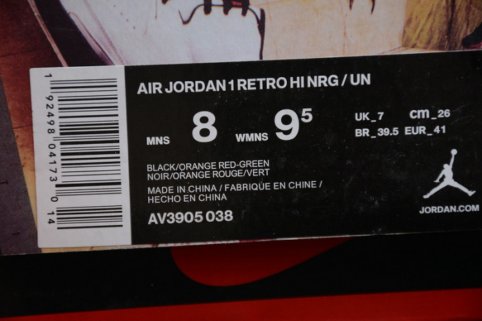 Air Jordan 1 Retro High Og-sf "solefly Art Basel AV3905-038 - Image 4