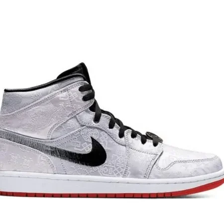 CLOT x Jordan1 Mid “ Fearless" - Image 2