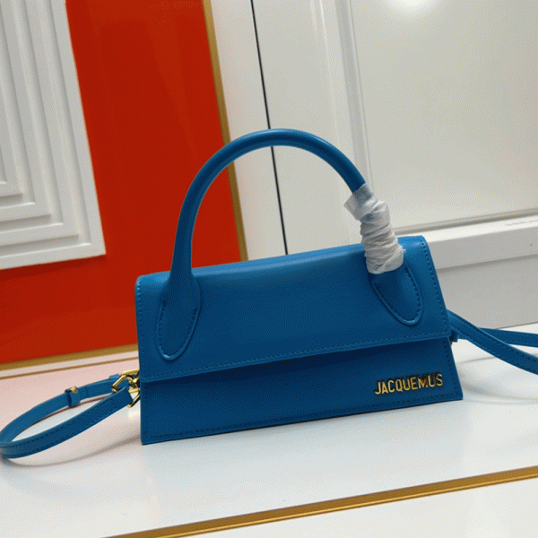Jacquemus Leather Pocket Red Envelope  Bags