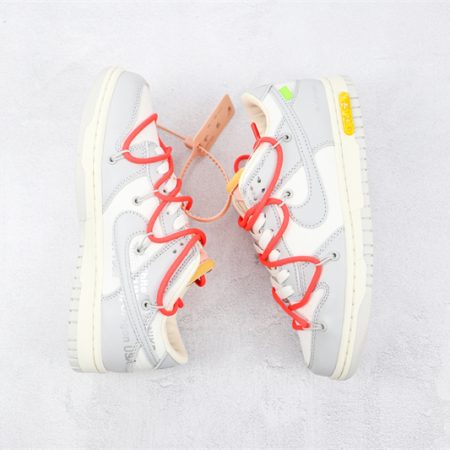 OFF WHITE X Nike Dunk SB Low The 50 NO.06 DM1602-110 - Image 2