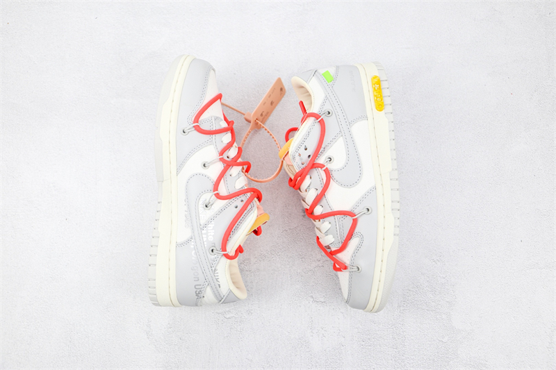 OFF WHITE X Nike Dunk SB Low The 50 NO.06 DM1602-110 - Image 2