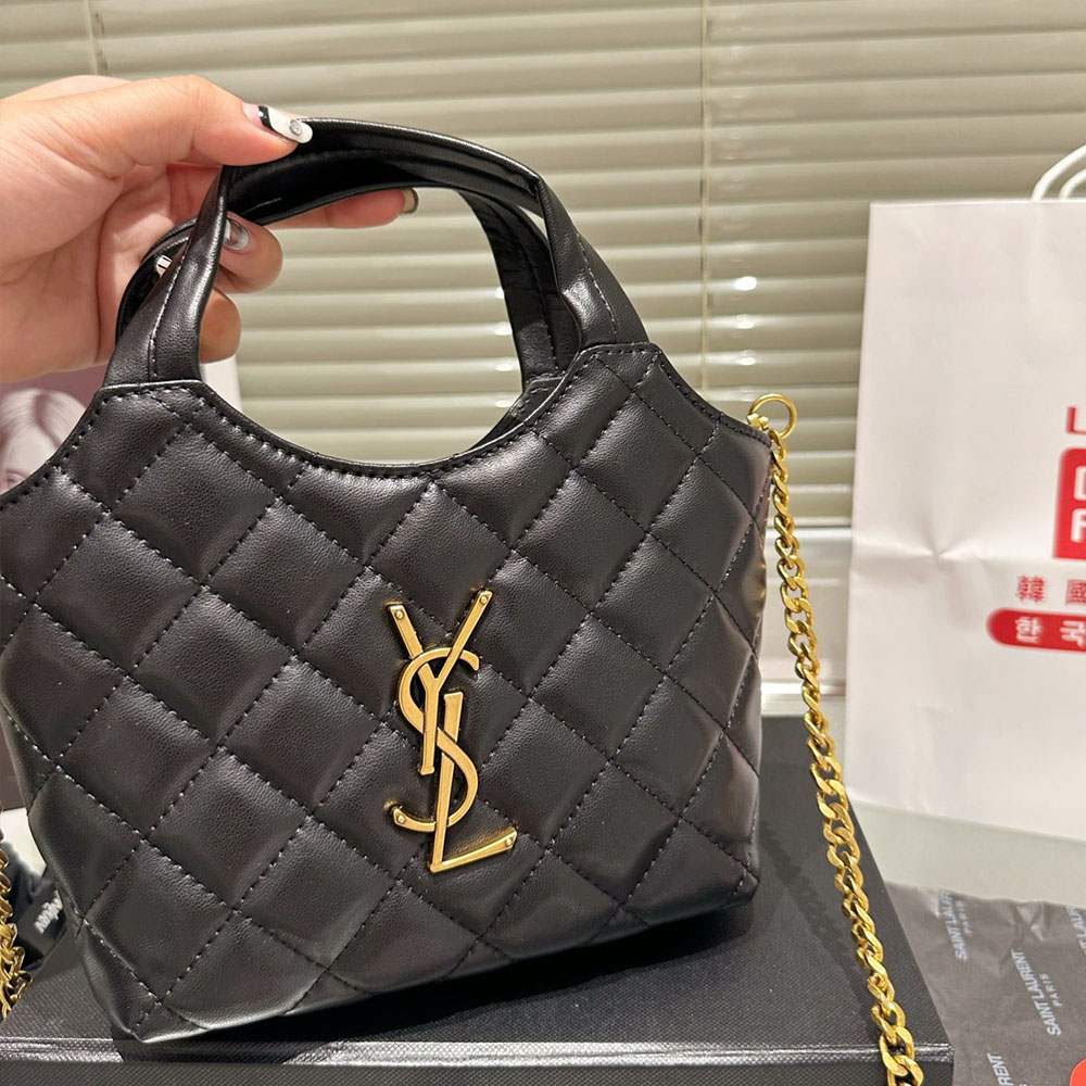 SAINT LAURENT YSL Loulou Medium 32- quilted leather - Image 4