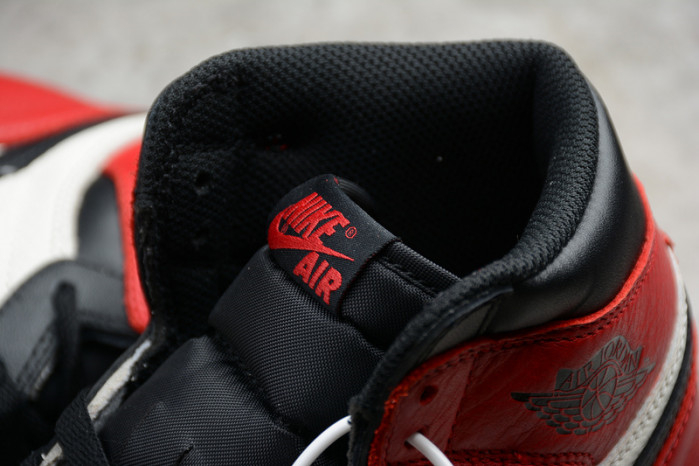 Air Jordan 1 Retro High OG Bred Toe 555088-610 - Image 7