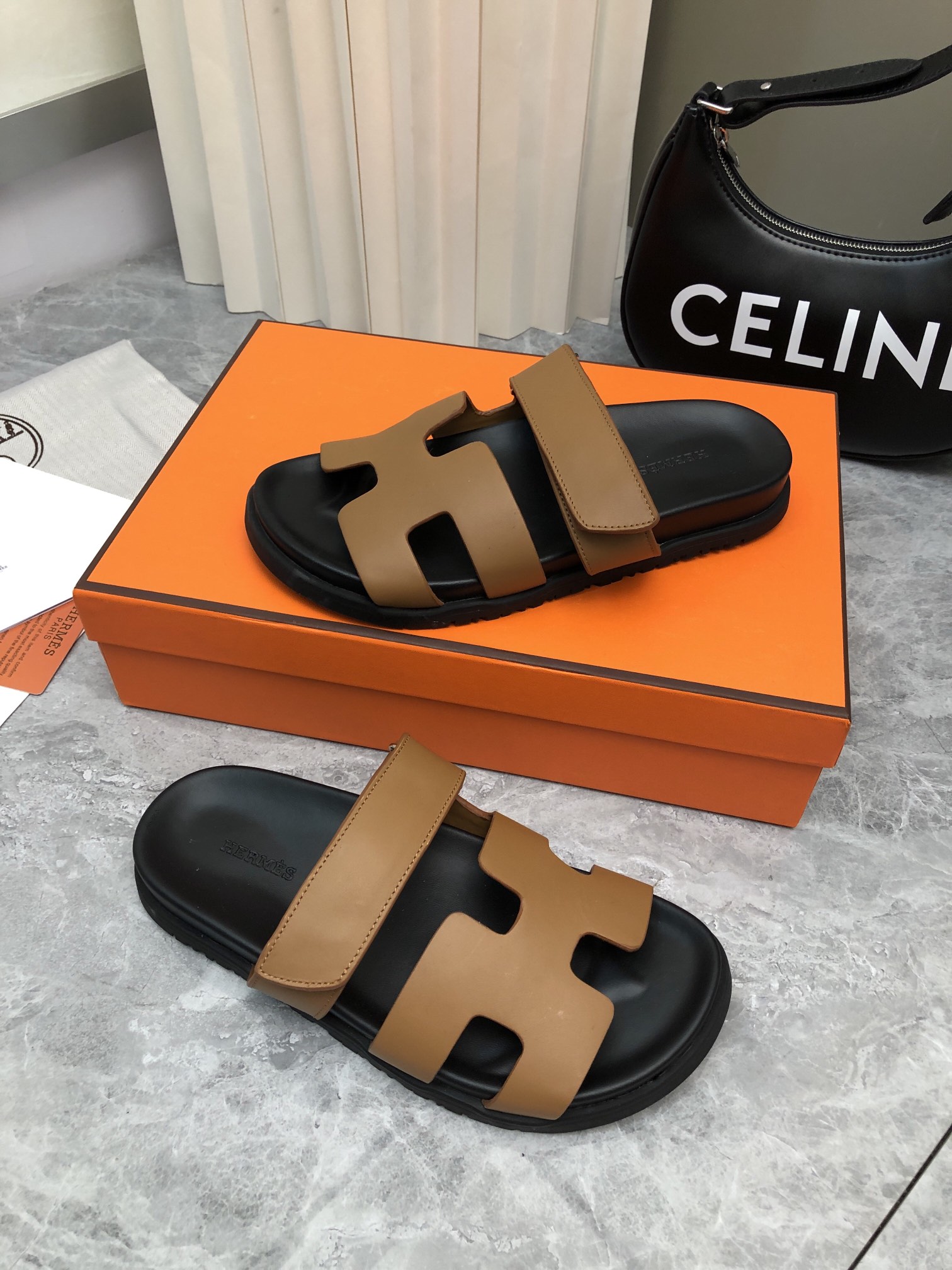 Hermes Chypre Sandals - Image 8