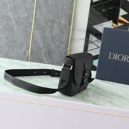 Dior Small Saddle Messenger Bag with Flap - Image 3