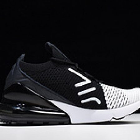NIKE AIR MAX 270 FLYKNIT WHITE/BLACK AO1023-100 - Image 12