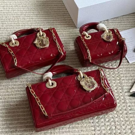 Dior Lady D-joy - Lacquer Bag - Image 2