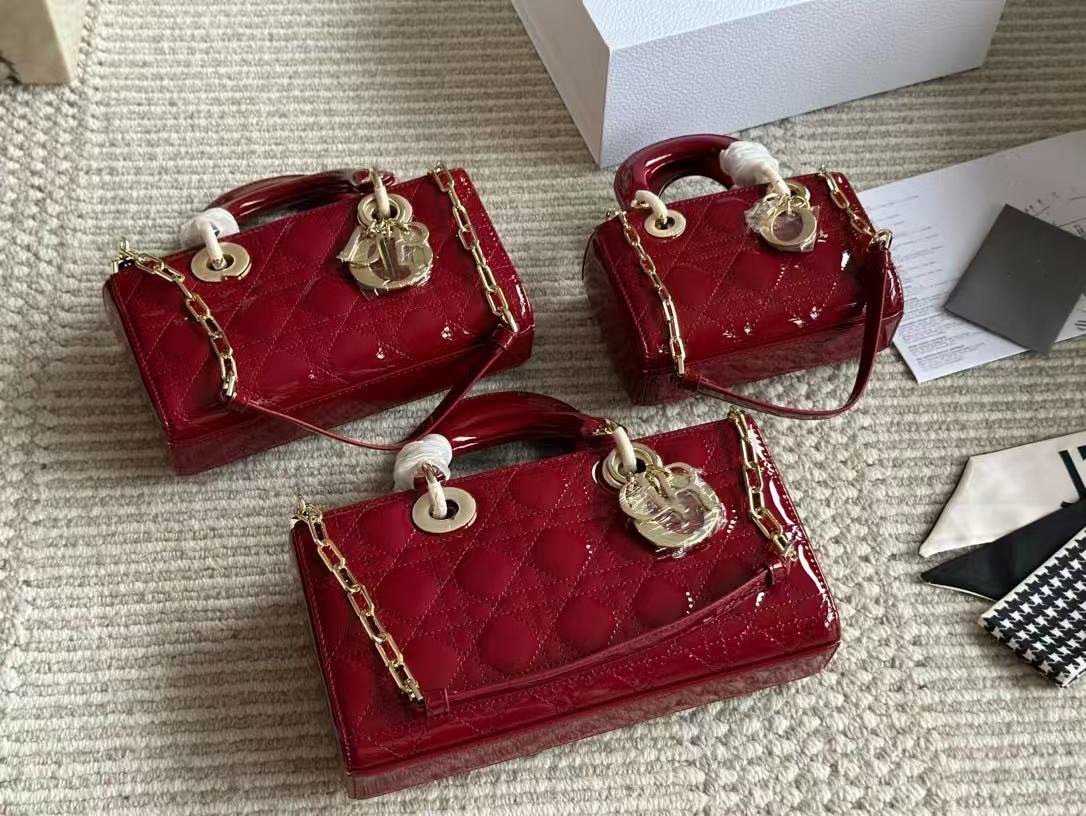 Dior Lady D-joy - Lacquer Bag - Image 2