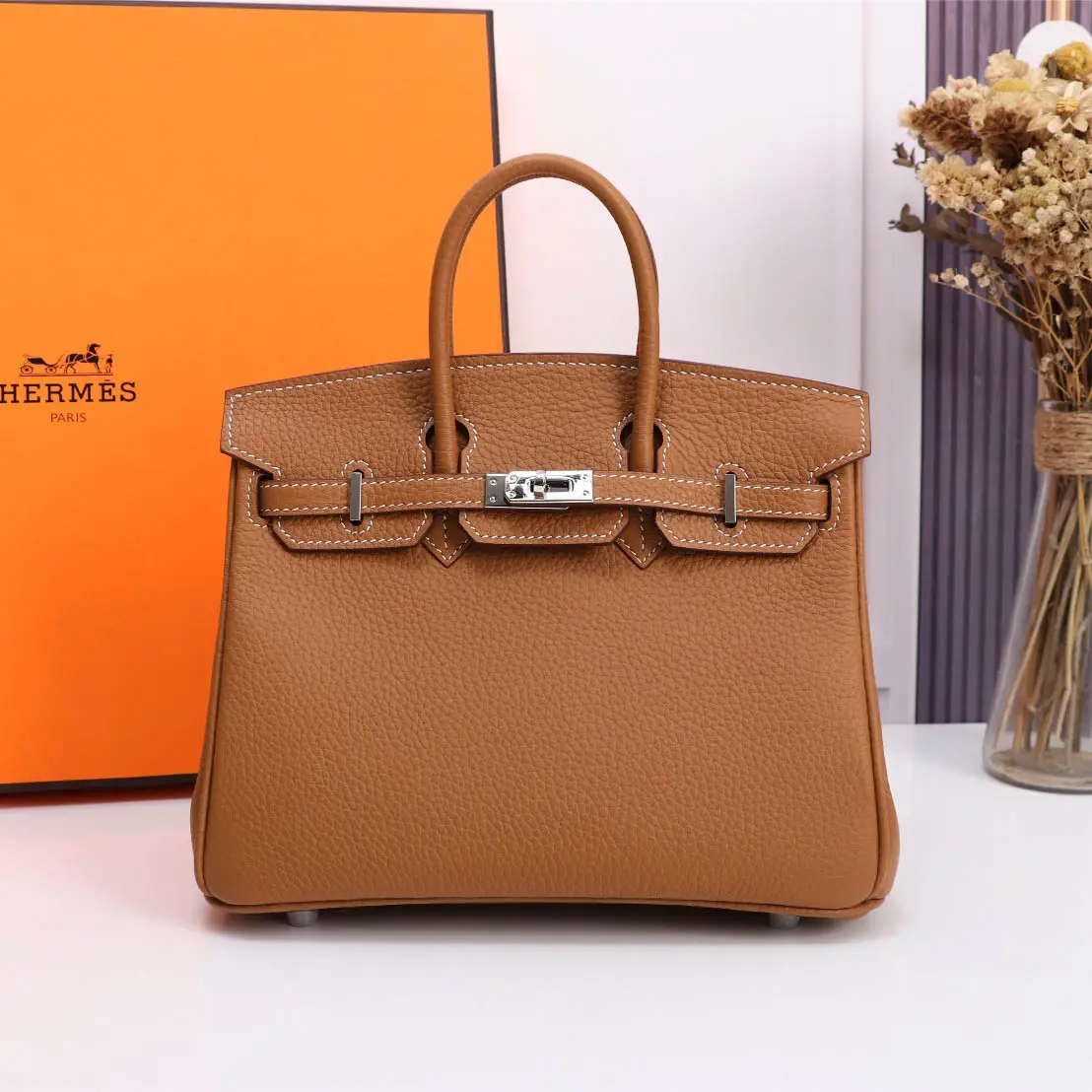Hermes Birkin Tote Bag Handbag Shoulder Bag - Image 5