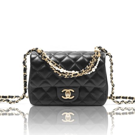 Chanel 24P Mini Square Black - Image 1