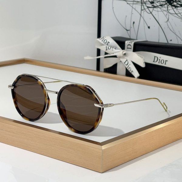 Dior Alloy Sunglasses With Reflective Frames Top quality