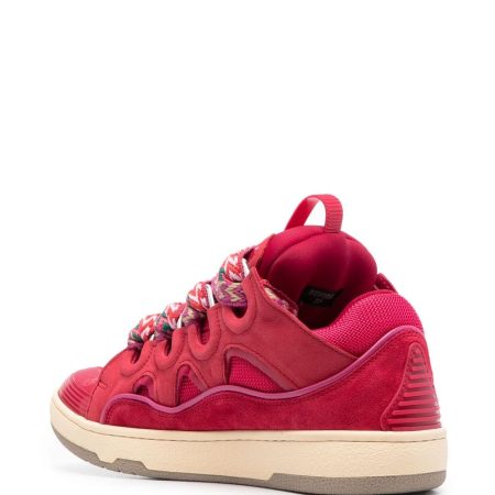 Lanvin LEATHER CURB SNEAKERS - Image 4