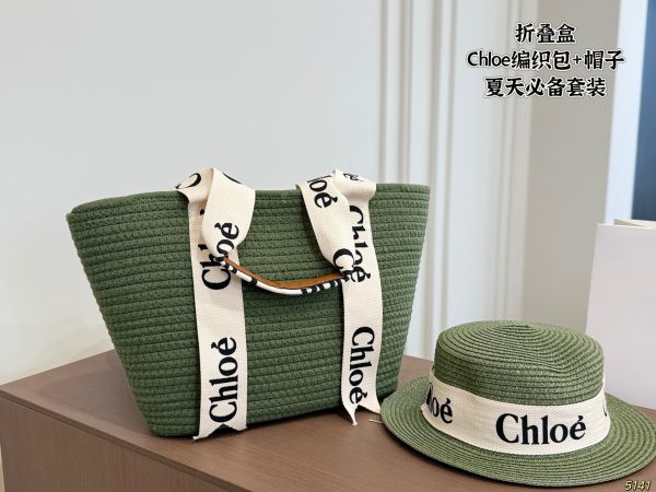 Chloe Knit Bag & Hat Set