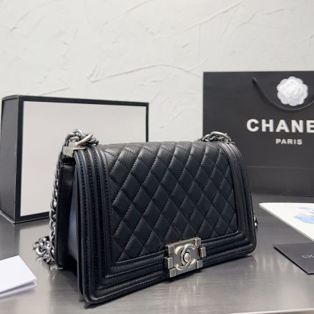 Chanel Large Boy Flap Bag - Image 4