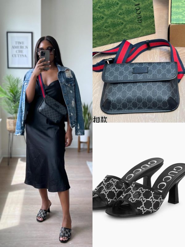 Gucci Shoes & Bag Set