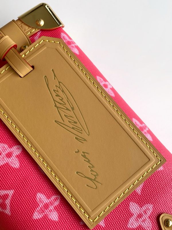 LV Side Trunk MM Bag Other Monogram Anniversary Canvas