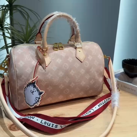 LV Grace Coddington Collaboration Pillow Bag - Image 2