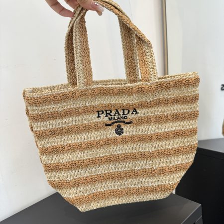 Prada Straw Bag - Image 5