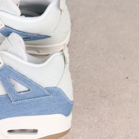 AIR JORDAN 4 Sneakers Denim "Worn Blue" IB6716-100 - Image 3