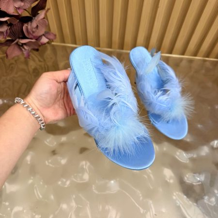 Paris Texas🪶 New Feather-Print Flip-Flops - Image 10