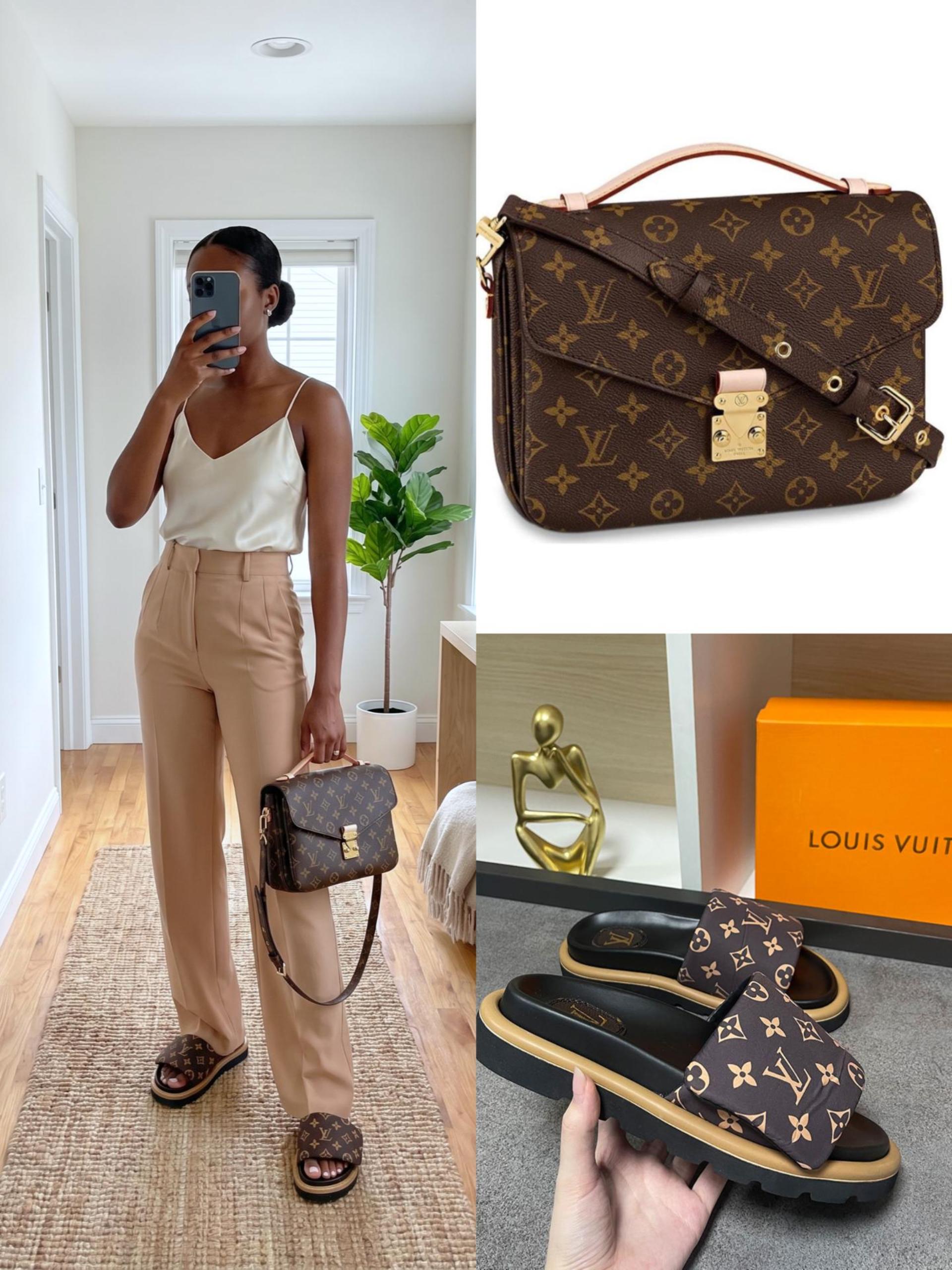 LV Shoes & Bag Set - Image 1