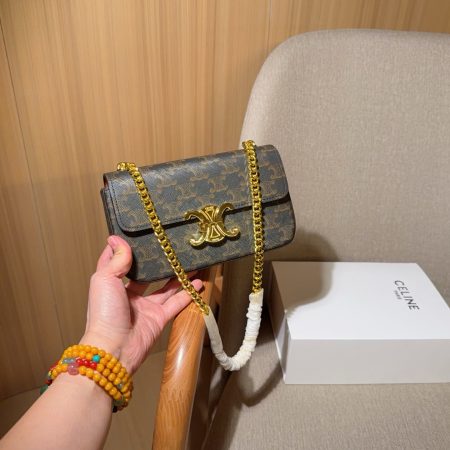 Celine Claude Shoulder Bag - Image 4