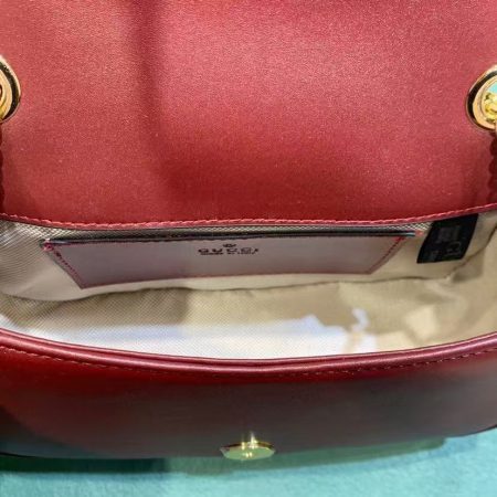 Gucci Blondie Shoulder Bag in Rosso Ancora Red - Image 9