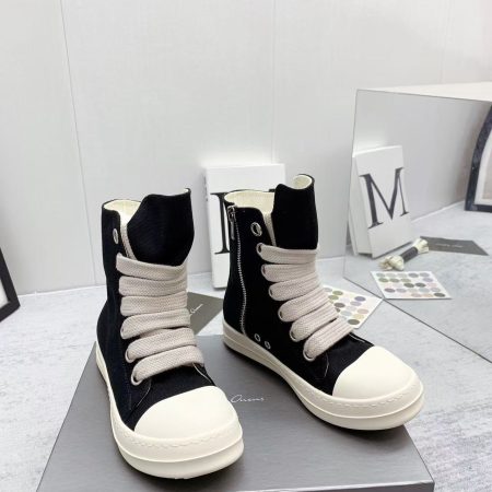 Rick Owens DRKSHDW Ramones High-Top Sneakers - Image 4