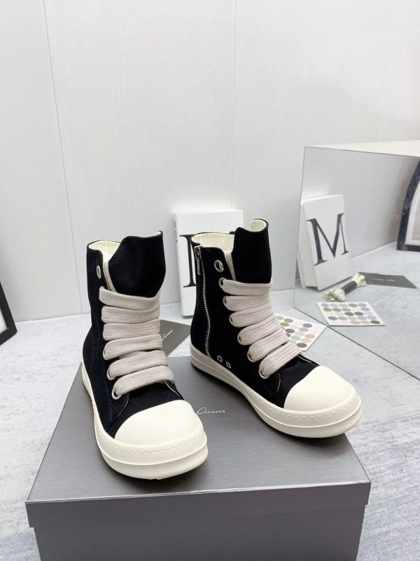 Rick Owens DRKSHDW Ramones High-Top Sneakers