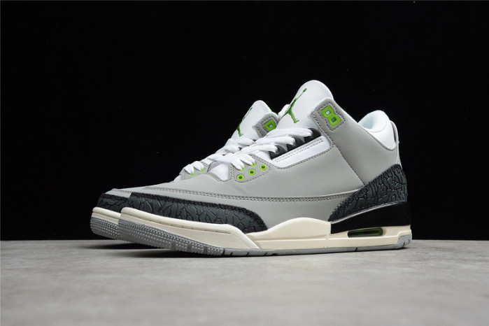 AIR JORDAN 3 RETRO ??CHLOROPHYLL???? 136064 006 - Image 7
