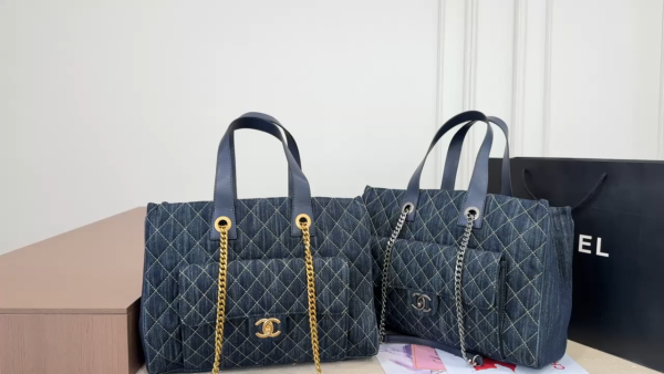 Chanel Denim Tote Bag