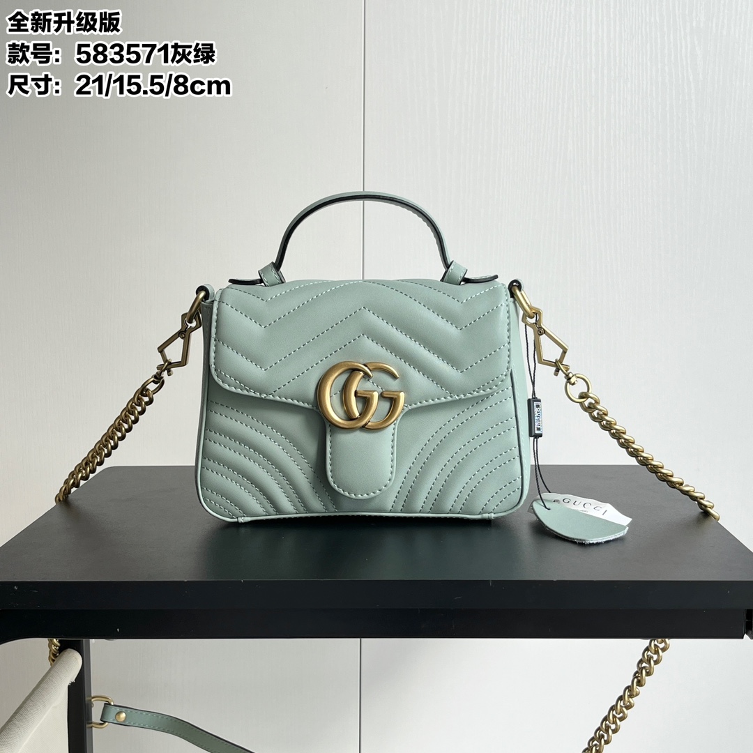 Gucci GG Marmont mini shoulder bag - Image 1