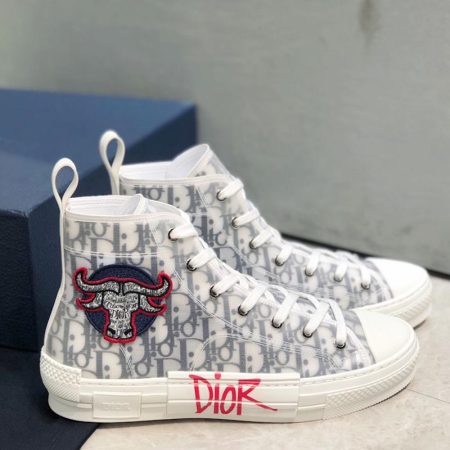 Dior B23 High Top Oblique Foxton Print - Image 6