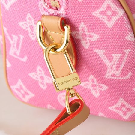 LV Speedy Bandoulière 20 Monogram Anniversary Canvas Bag - Image 11