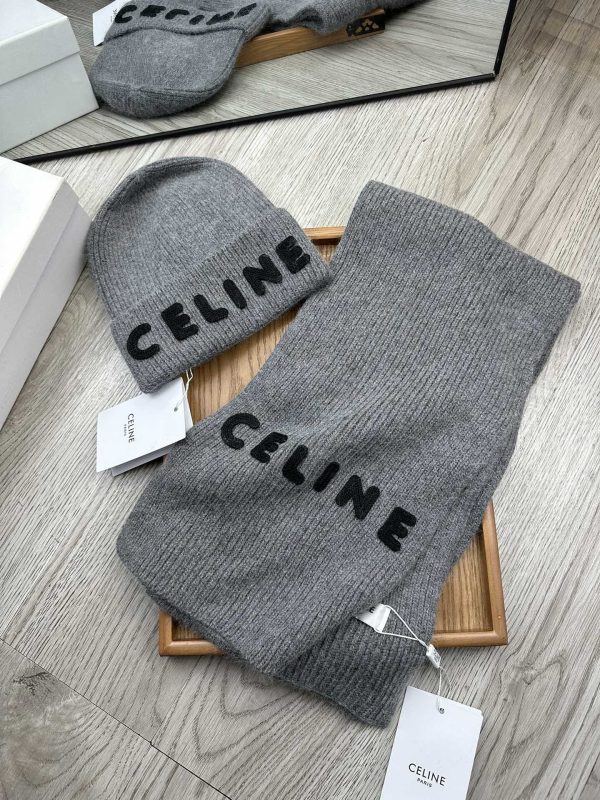 Celine Winter Hat + Scarf