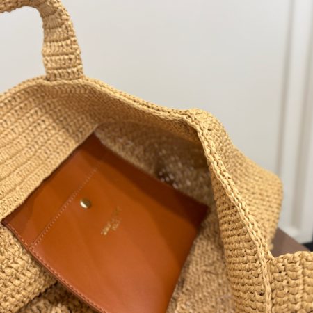 YSL Woven Tote Bag - Image 7